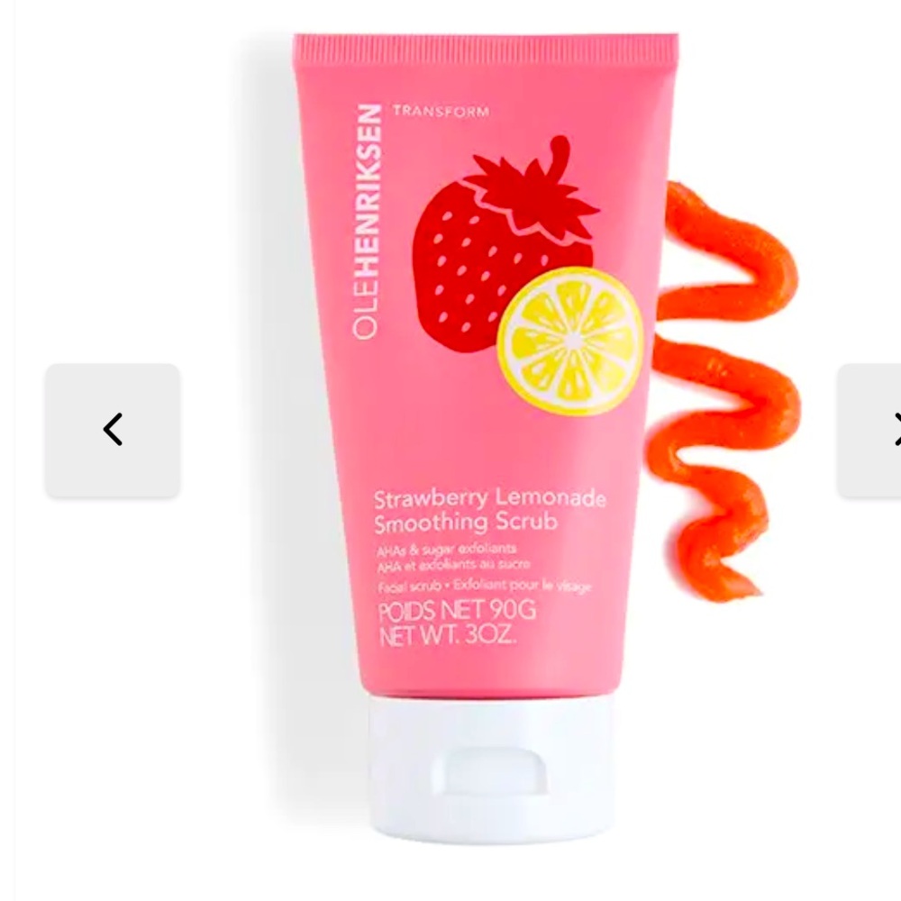Ole Henriksen Strawberry Lemonade  Smoothing Scrub NWT